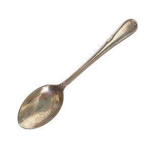 1952-53 Walker and Hall Sheffield A1 Silver Plate Demitasse Coffee Spoon 5in